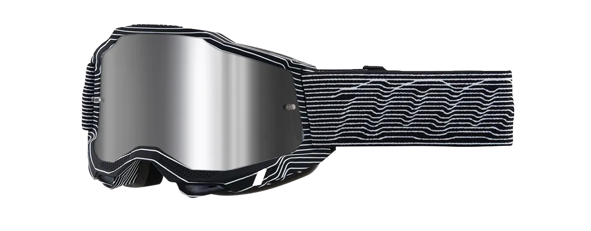 100% Accuri 2 Goggles - Silo - Silver Flash Mirror 50014-00024