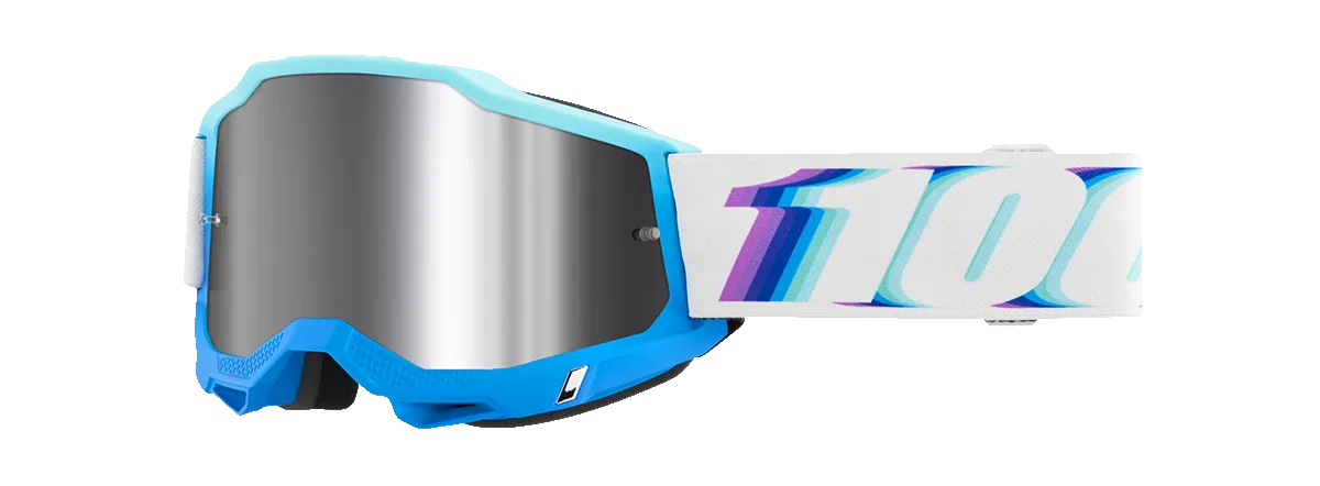 100% Accuri 2 Goggles - Stamino - Silver Flash Mirror 50014-00029