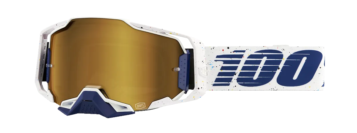 100% Armega Goggles - Solis - Gold Mirror 50005-00024