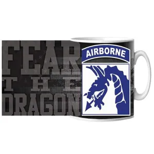 18th Corps Fear the Dragon Ceramic Mug 15 oz