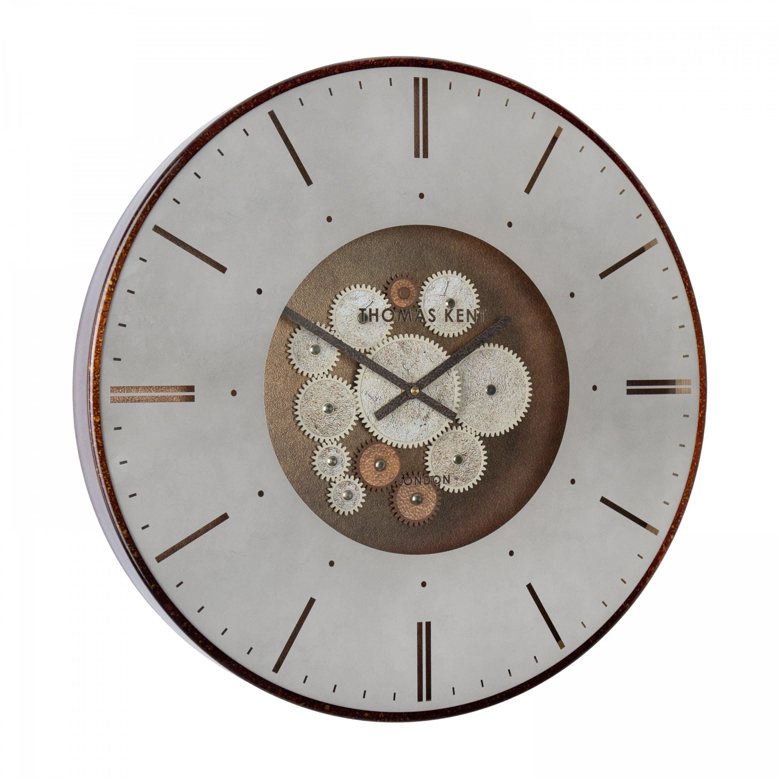 21" Clocksmith Wall Clock  Cog Bronze