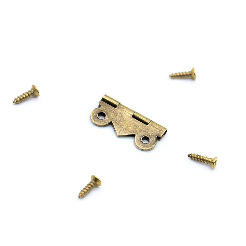 30 Piece 20mm X17mm Mini Butterfly Hinges for Furniture Hardware
