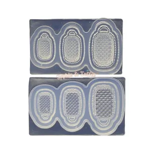 3D Basket Miniature Silicone Mold