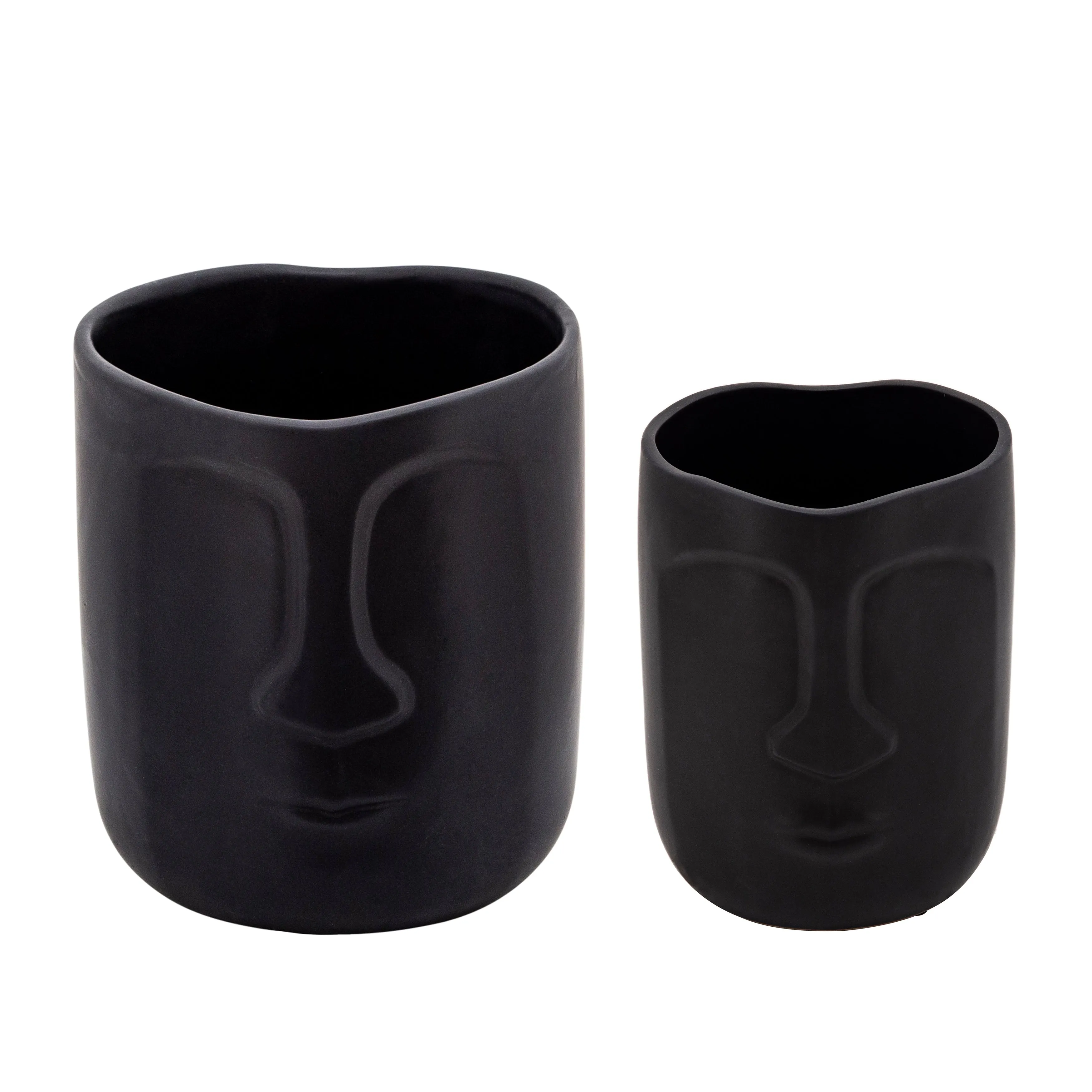 5" Face Planter, Black