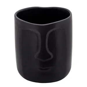 6" Face Planter Black