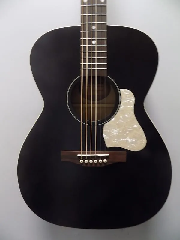 Acoustic guitar Art & Lutherie Legacy Faded Black Presys II Acoustic Electric Guitar