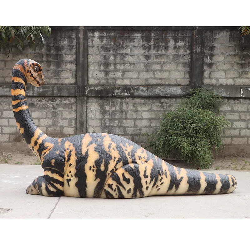 Adolescent Rhoetosaurus Dinosaur Bench Life Size Statue