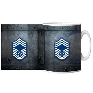 Air Force USAF Chief Master Sergeant Ceramic Mug 15 oz