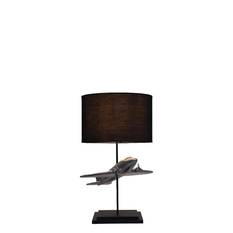 Airplane Lamp Statue