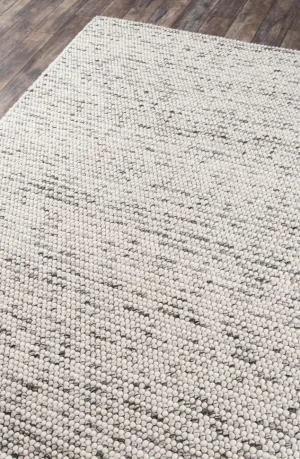 Andes | Beaded Ivory Modern Italian Hand Woven Area Rug