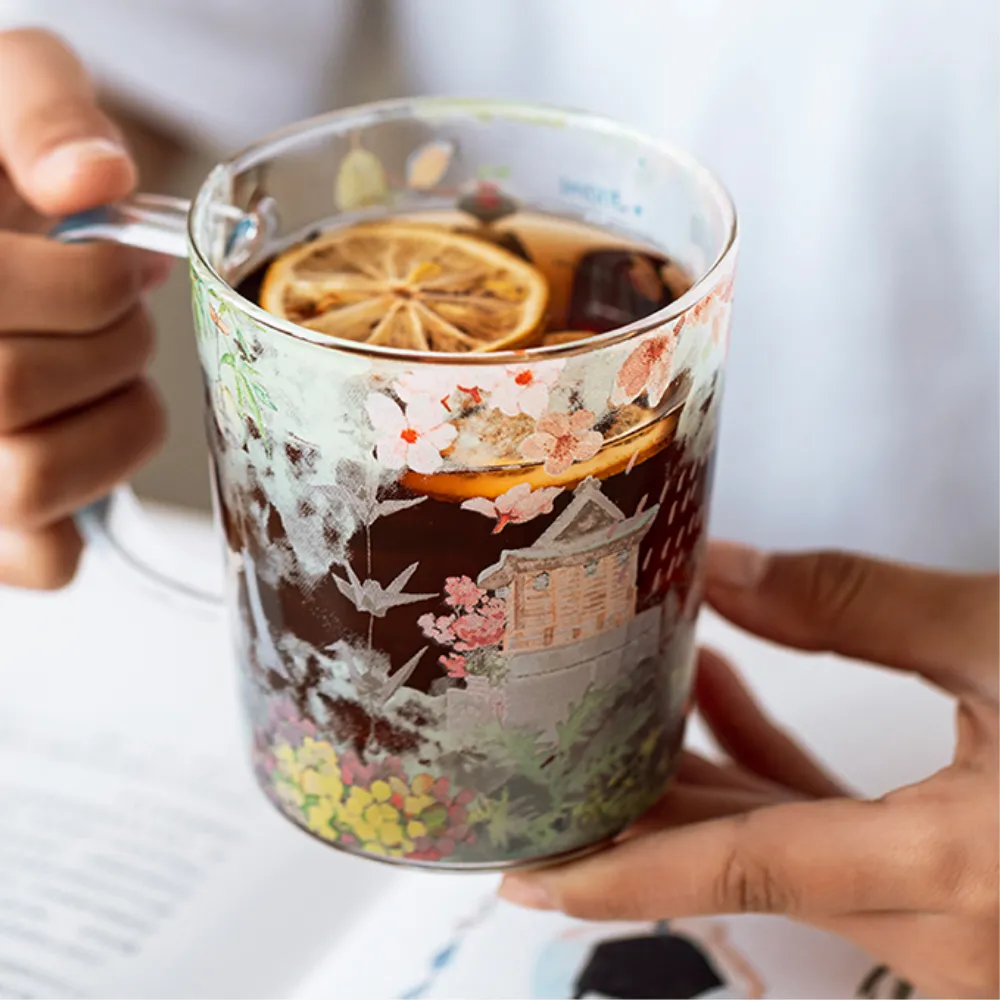Artistic Glass Mugs