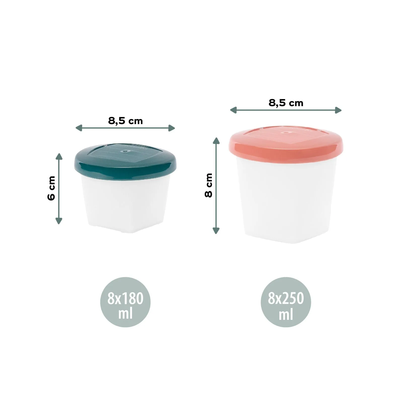 Babymoov food storage Baby Bowl 16 Piece Set