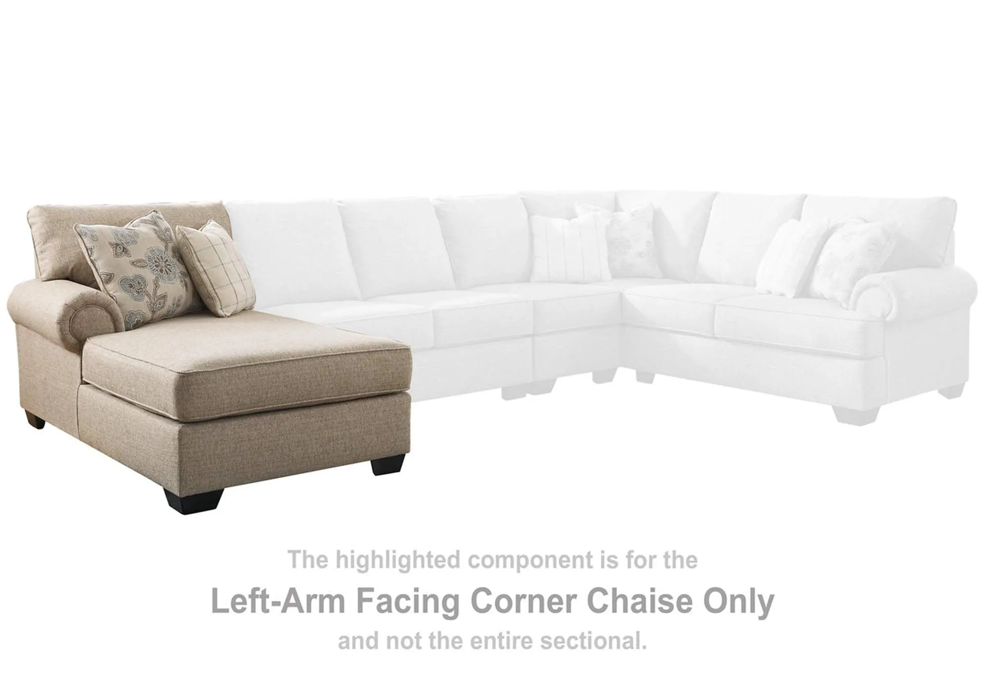Baceno 3-Piece Sectional with Chaise