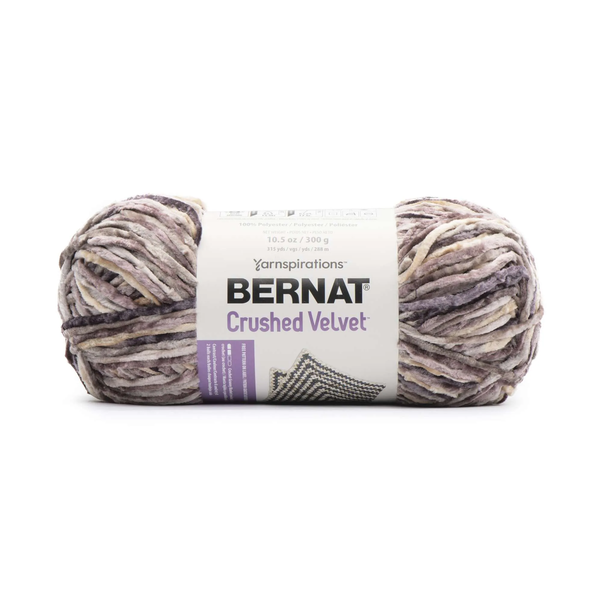 Bernat Crushed Velvet Yarn - Clearance Shades