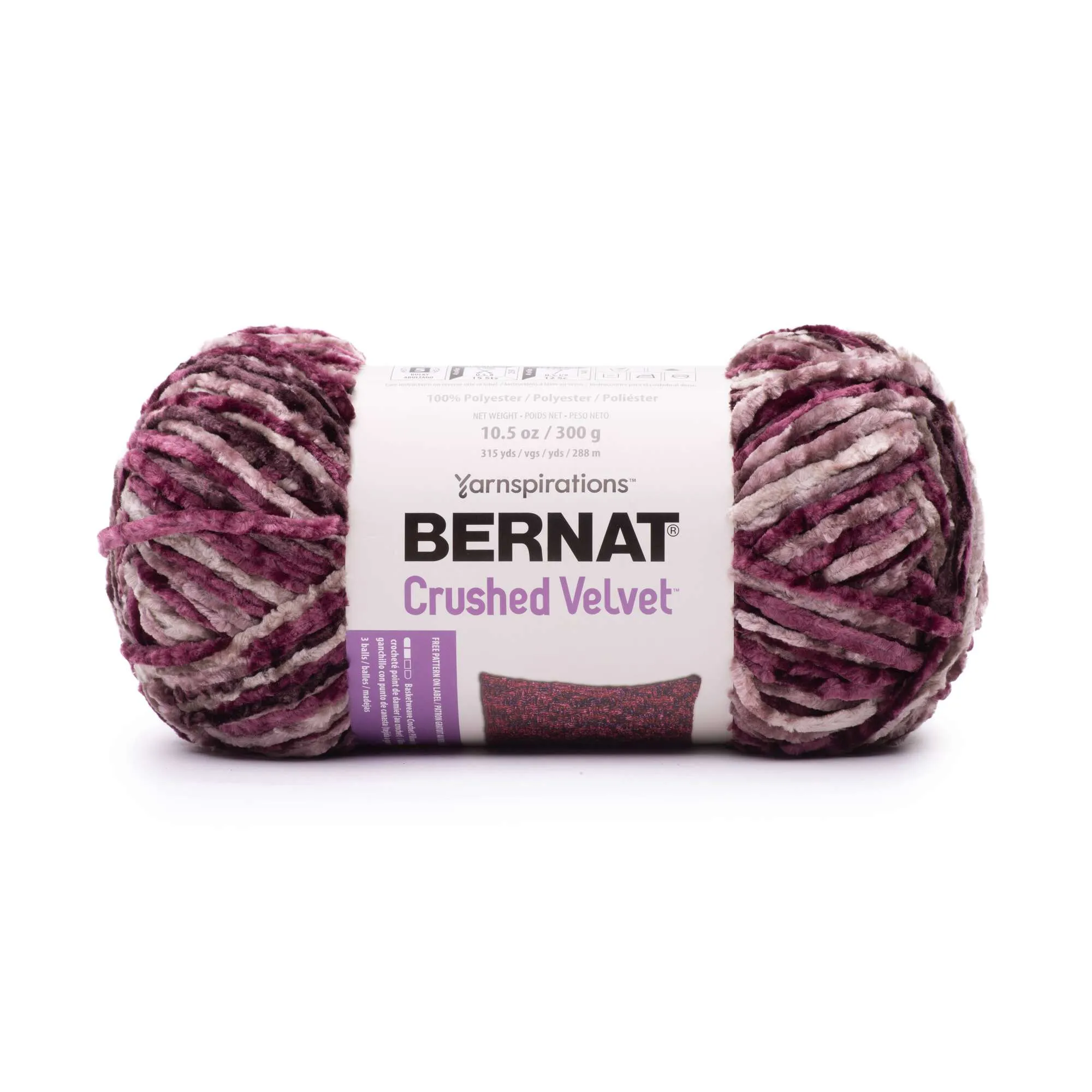 Bernat Crushed Velvet Yarn - Clearance Shades