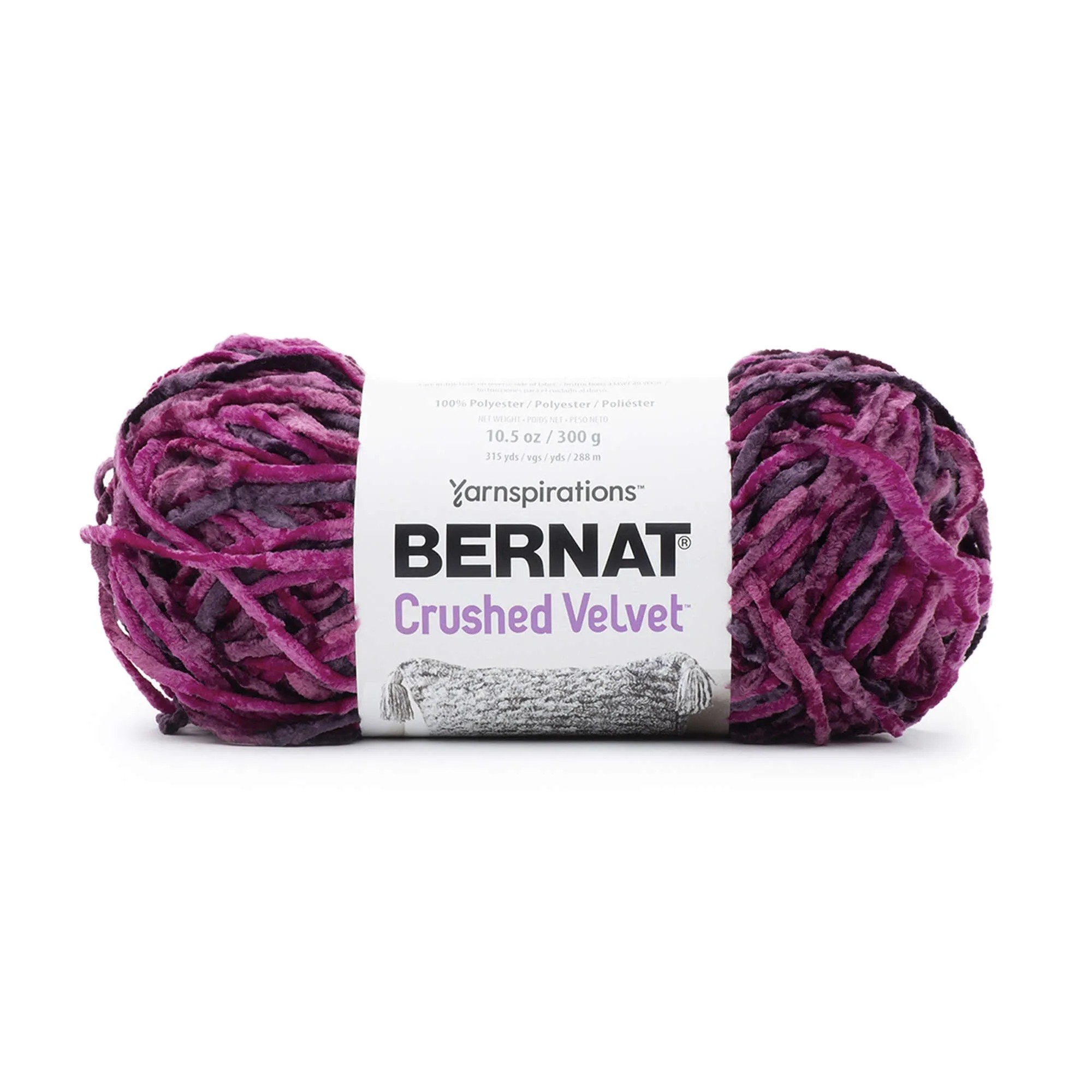 Bernat Crushed Velvet Yarn - Clearance Shades