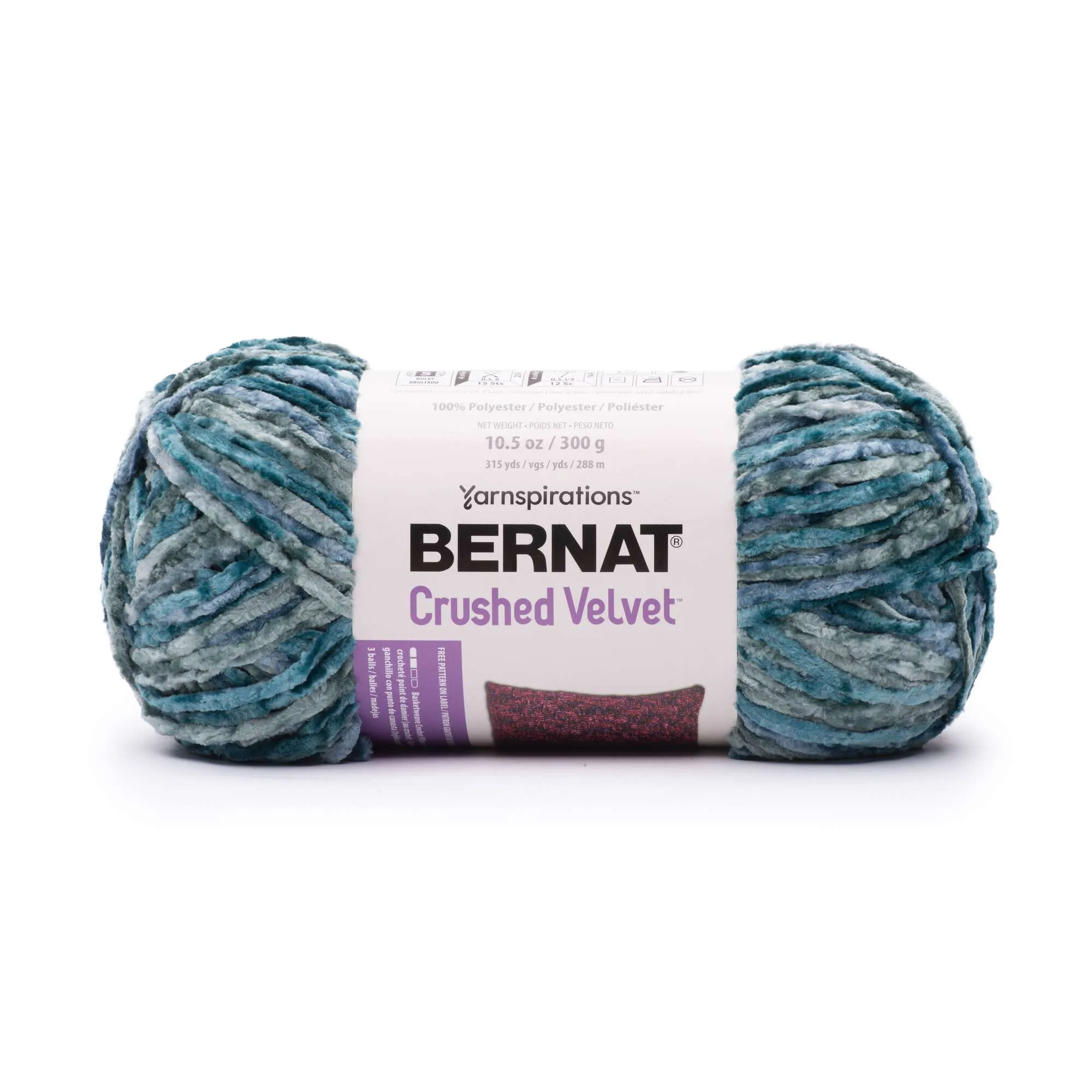 Bernat Crushed Velvet Yarn - Clearance Shades