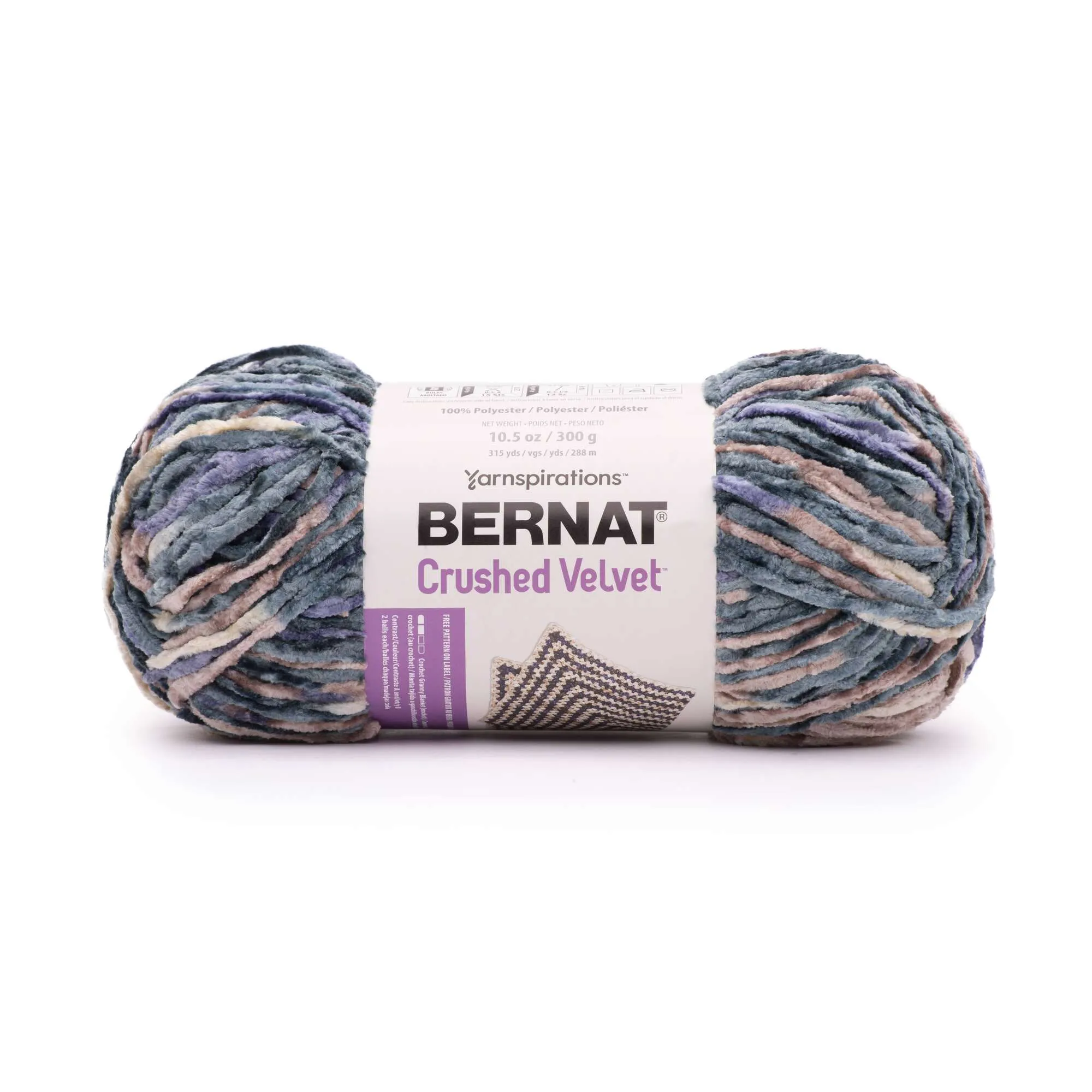Bernat Crushed Velvet Yarn - Clearance Shades