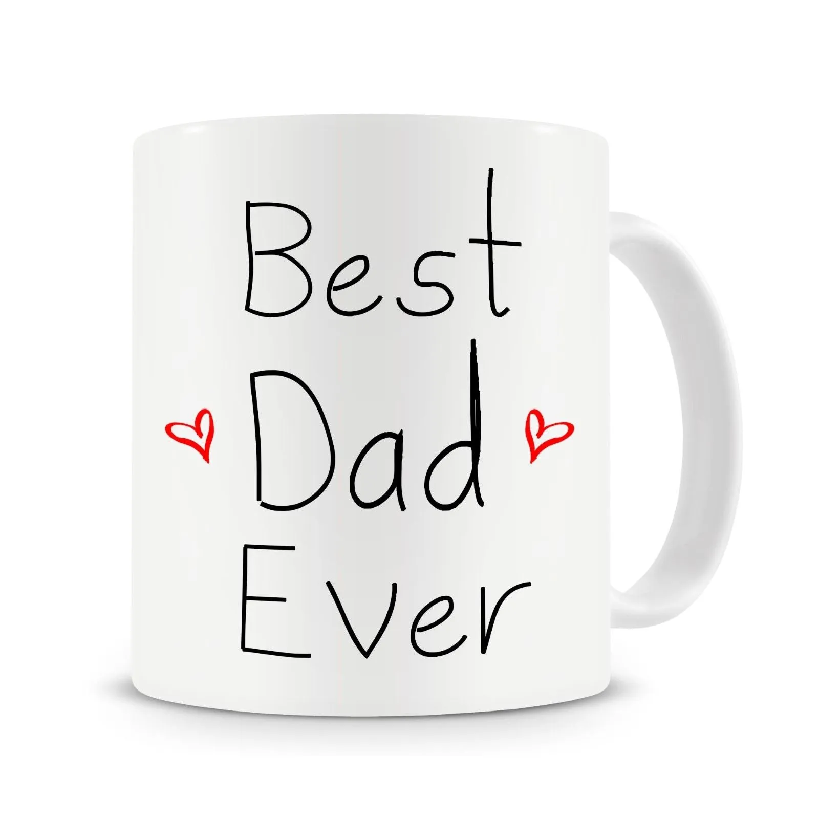 Best Dad Ever Mug Ceramic 11oz Coffee Mug Fathers Day Mug Best Daddy Mug Cup Gift for Dad