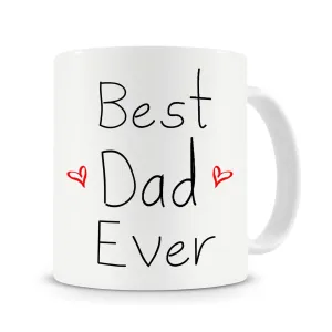 Best Dad Ever Mug Ceramic 11oz Coffee Mug Fathers Day Mug Best Daddy Mug Cup Gift for Dad