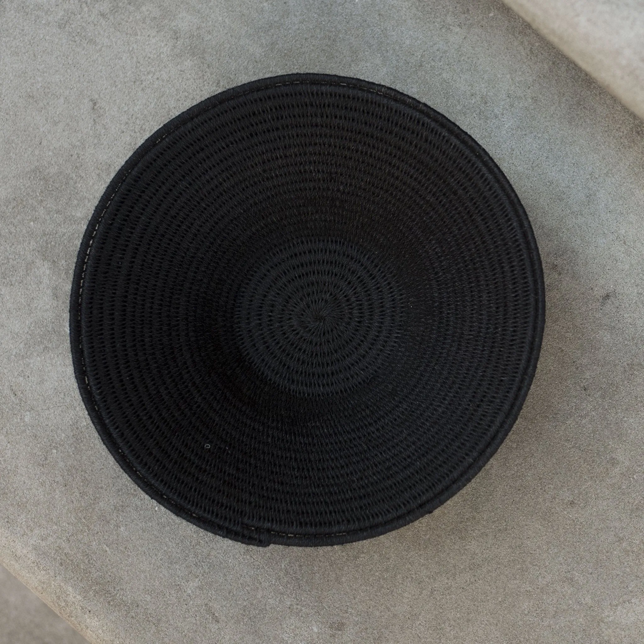 Black Woven Basket