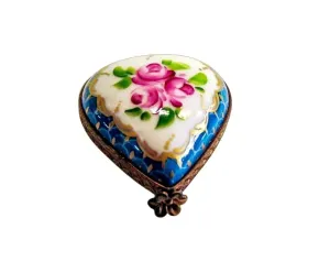 Blue Heart w Roses