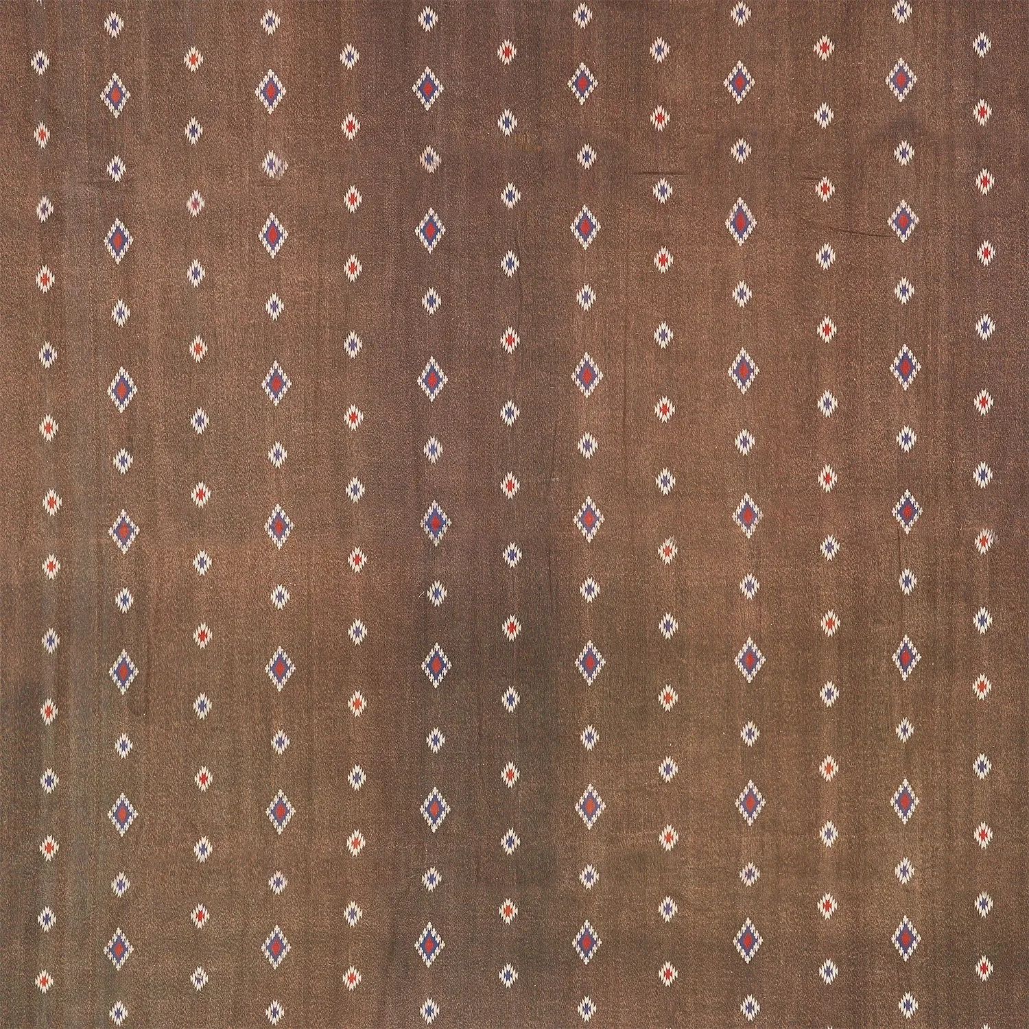 Brown Vintage Wool Rug - 15' x 15'3"