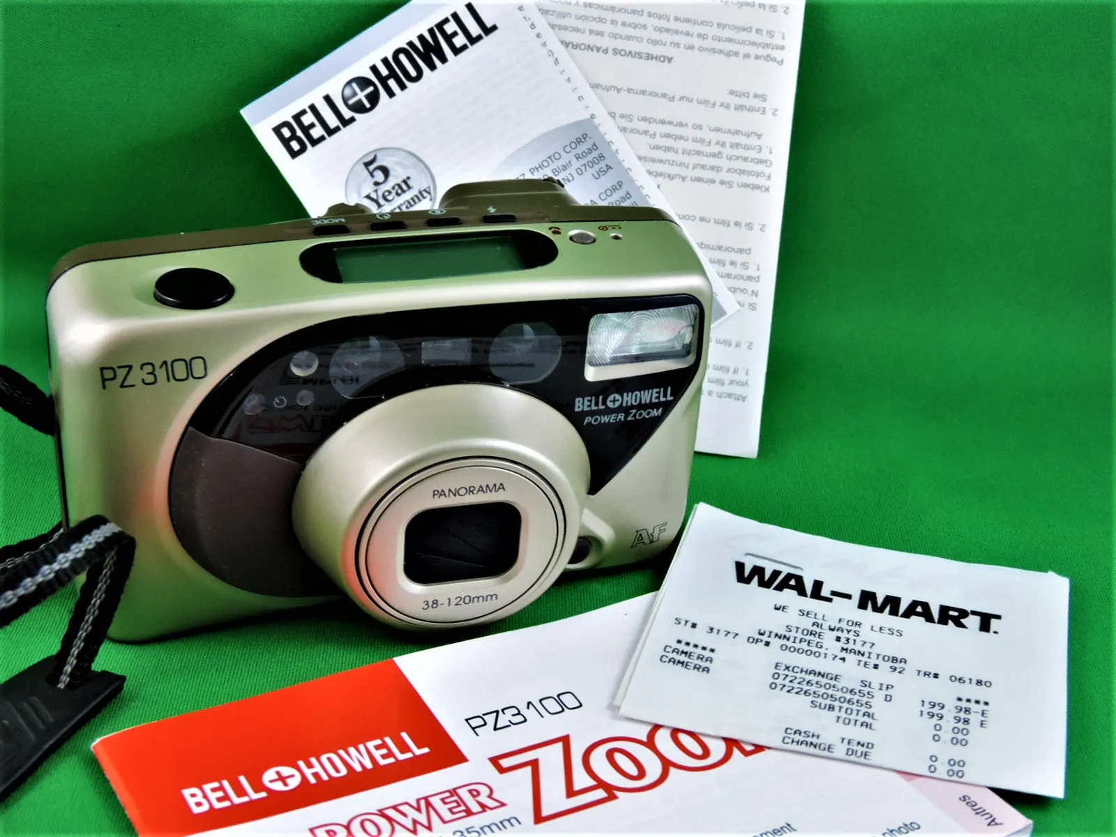 Cameras - Bell Howell PZ3100 DB