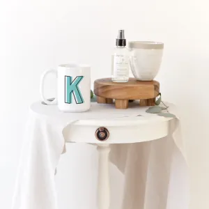 Candy Pop Personalized Monogram Coffee Mug by The Cotton & Canvas Co.