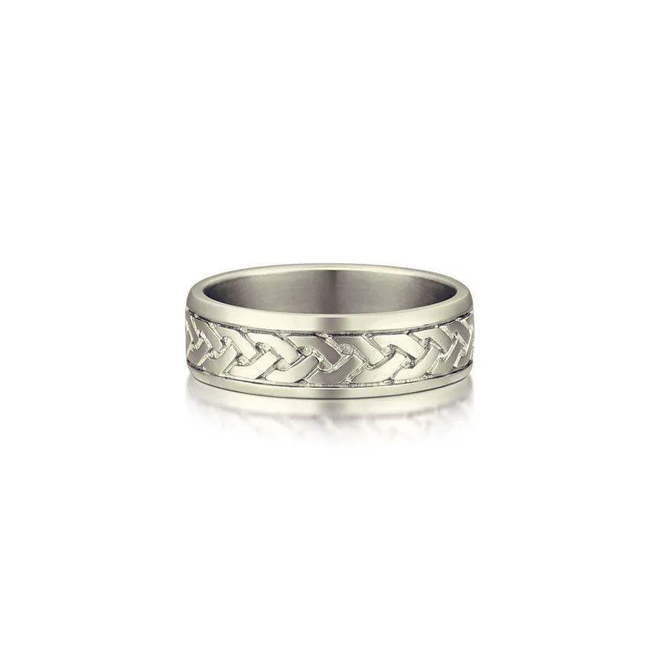 Celtic Knot Ring - (R29) - Various Metals - Size J-Q
