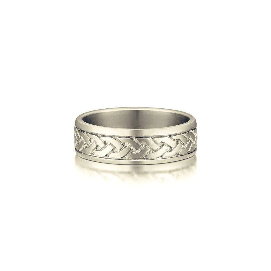 Celtic Knot Ring - (R29) - Various Metals - Size J-Q