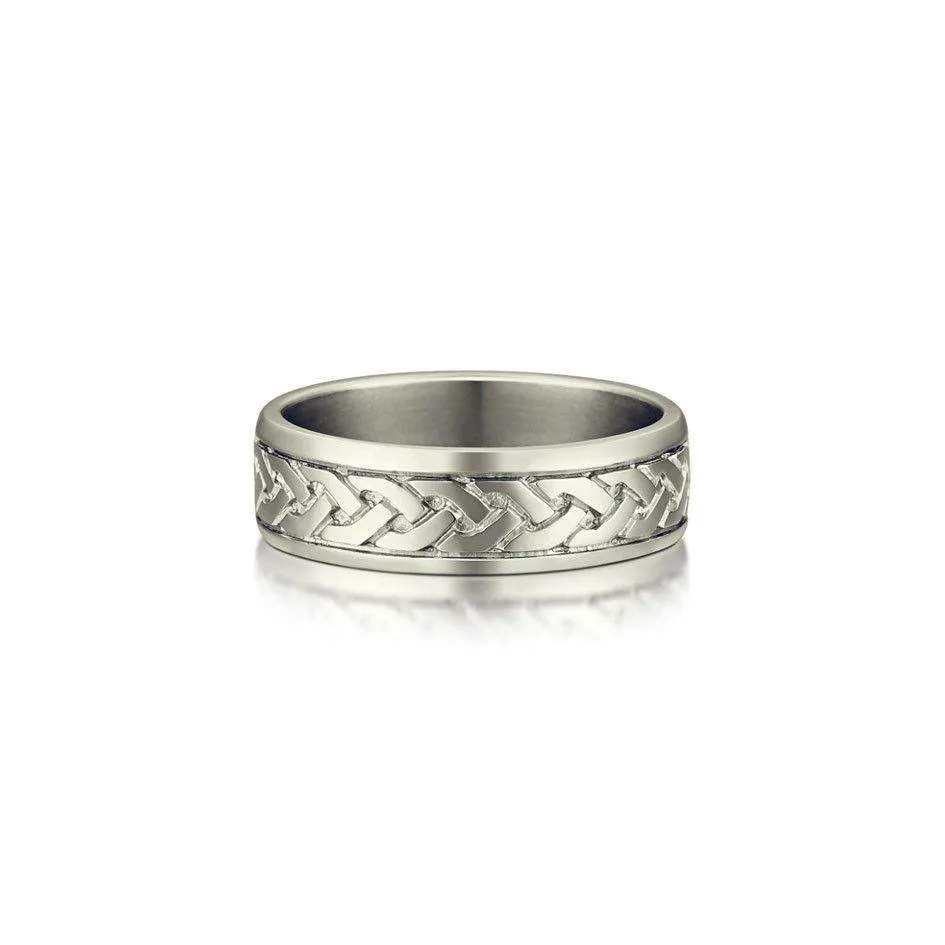 Celtic Knot Ring - (R29) - Various Metals - Size J-Q