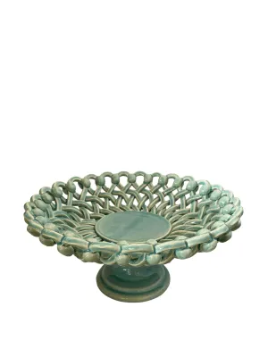 Ceramic basket stand mint