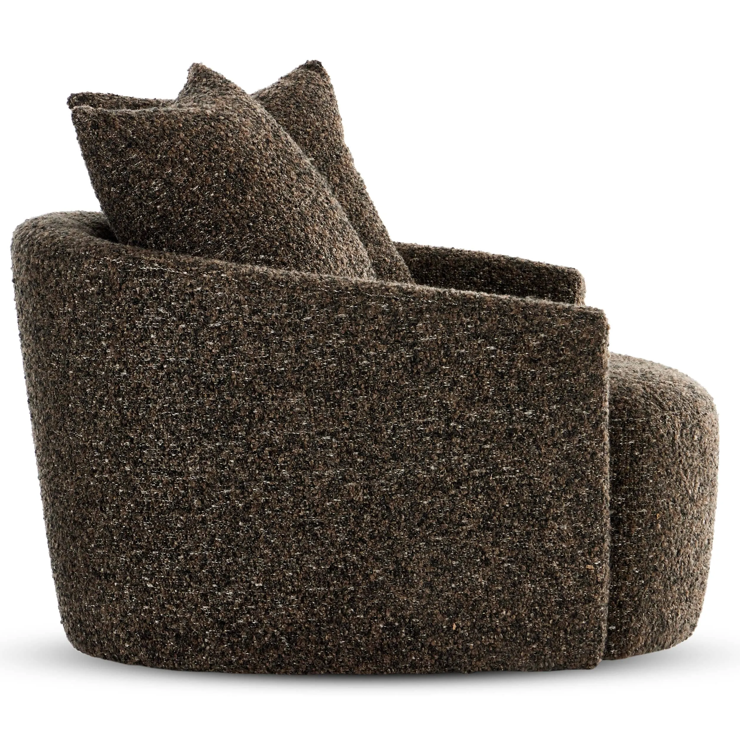 Chloe Swivel Chair, Ivan Granite
