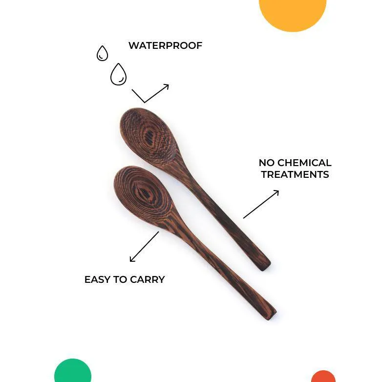Coconut Snacking Bowl and Spoon Set