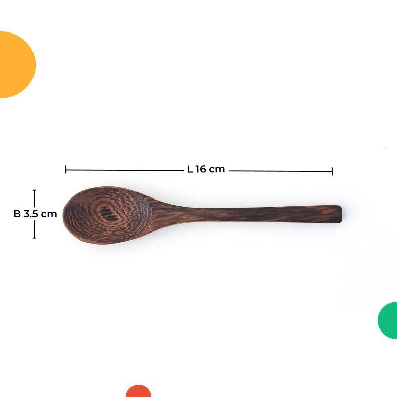 Coconut Snacking Bowl and Spoon Set