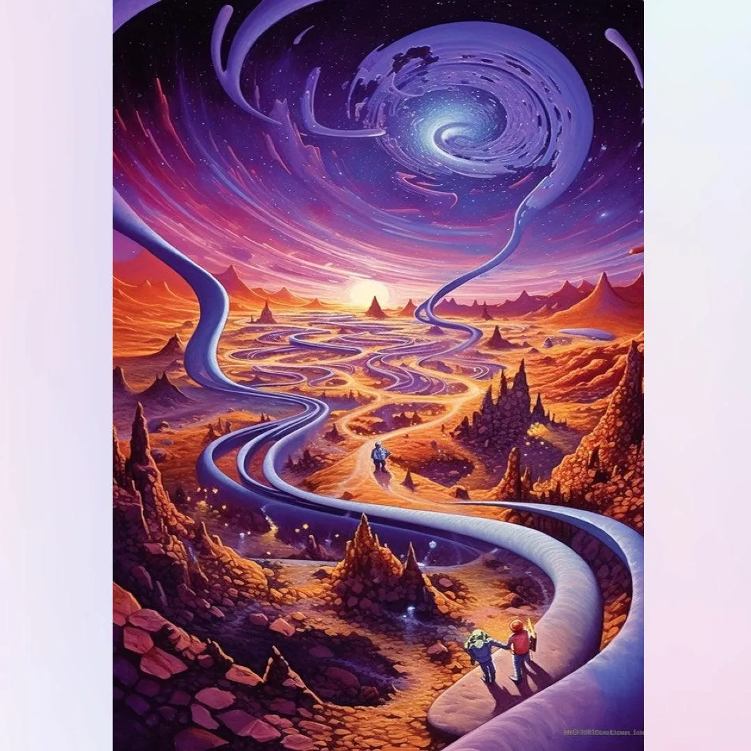 Cosmic Space Eldritch Moebius Strip