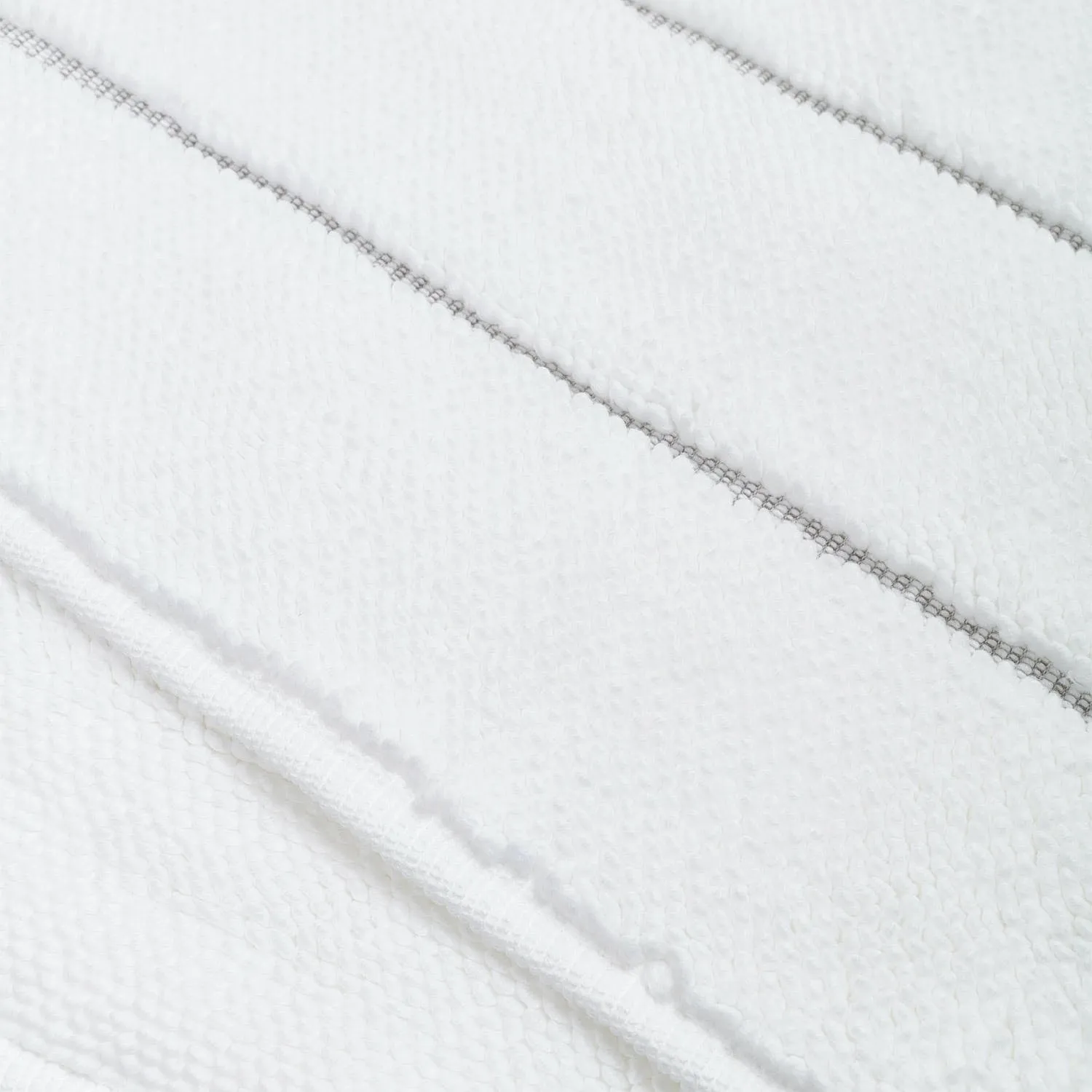 Cozy Bath Rug, White Vapour