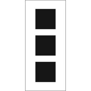 Crafter's Workshop Slimline Stencil 4"X9" - Triple Squares*
