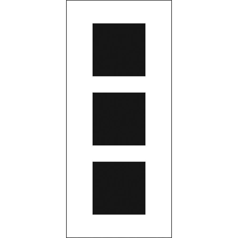 Crafter's Workshop Slimline Stencil 4"X9" - Triple Squares*