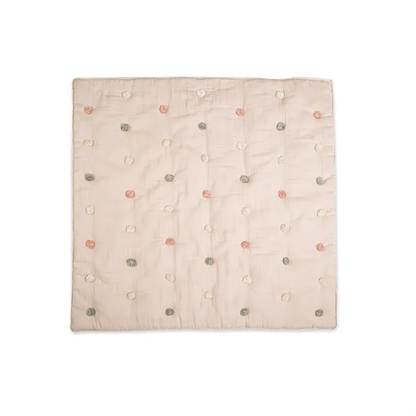 Crane Parker Pom Pom Quilted Baby Blanket