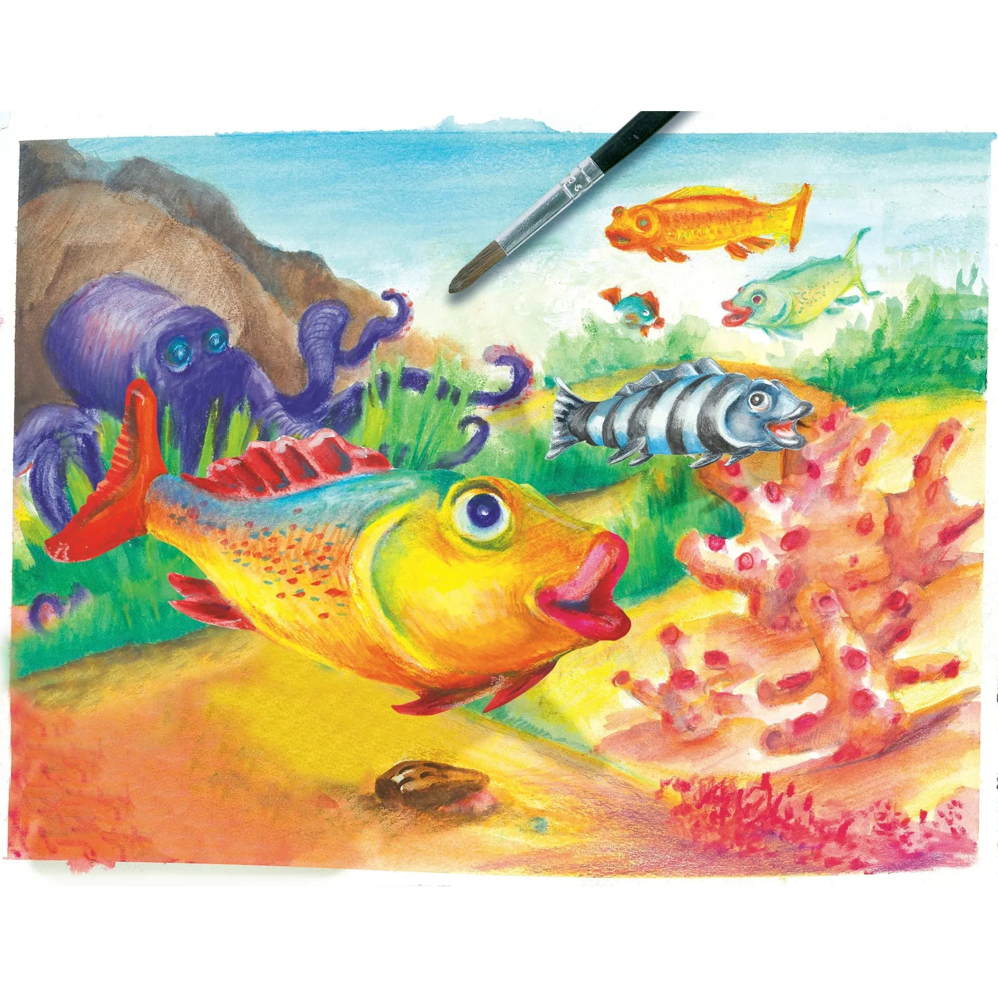Creativity for Kids 9140315 - 15ct Watercolor Crayons