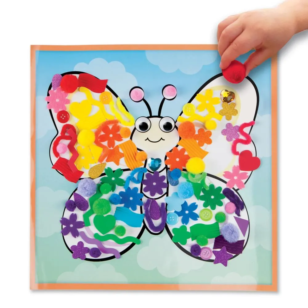 Creativity for Kids Sticky Wall Art - Butterfly