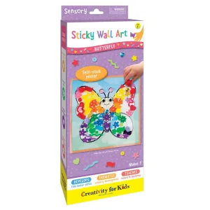 Creativity for Kids Sticky Wall Art - Butterfly