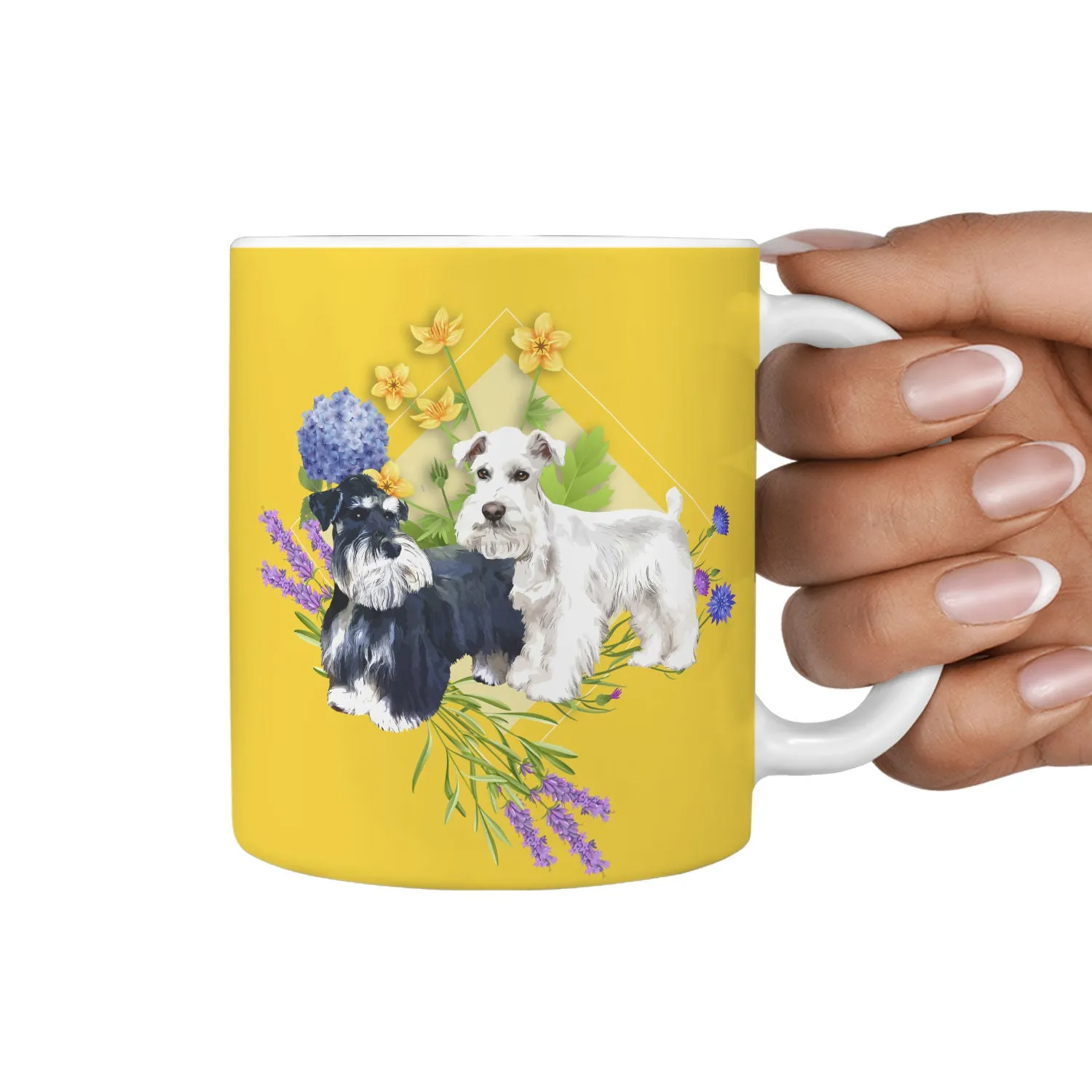 Custom Spring Flowers Mug