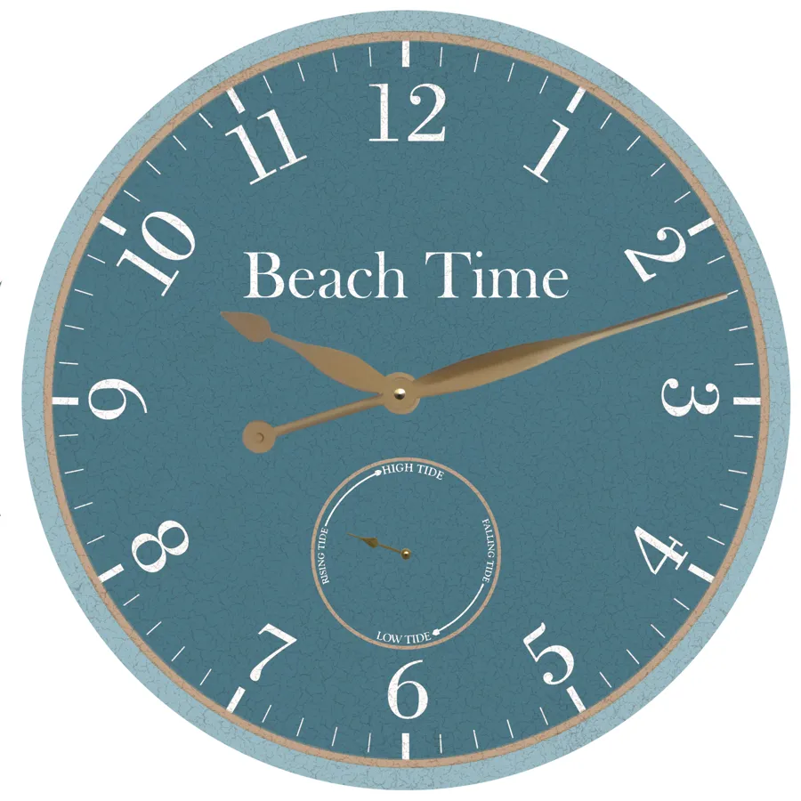 Customizable Tide and Time Clock – Track Tides and Time
