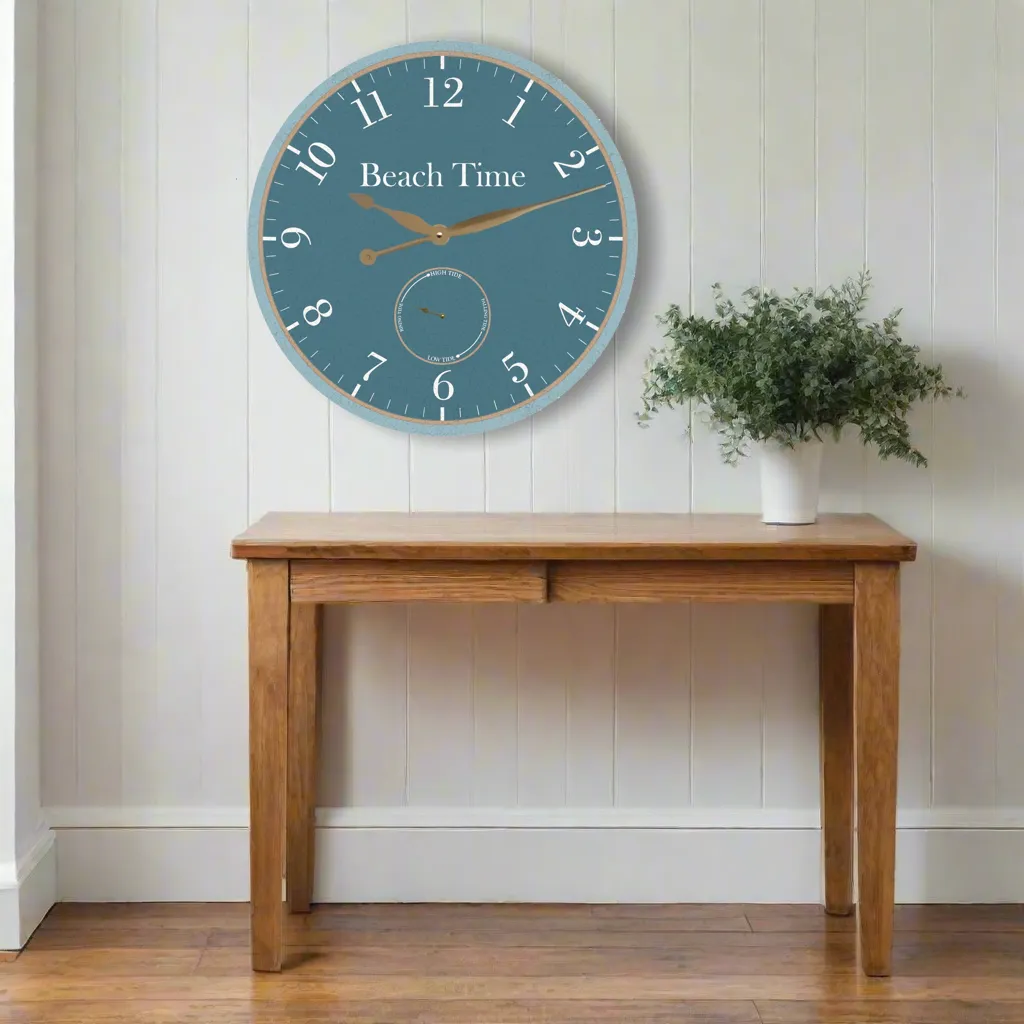 Customizable Tide and Time Clock – Track Tides and Time