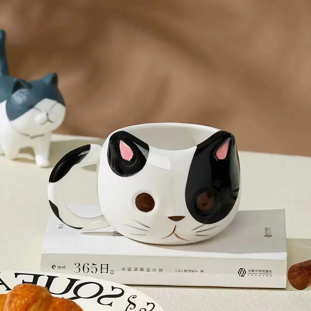 Cute Cat Ceramic Mugs