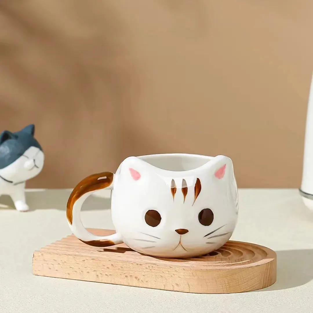 Cute Cat Ceramic Mugs