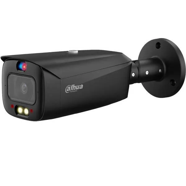 Dahua 8MP Tioc 2.0 Active Deterrence Bullet Fixed Camera, DH-IPC-HFW3849T1P-AS-PV-S3-BLK